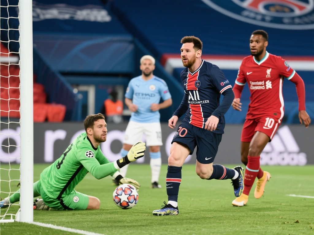 在与曼城的交锋中，巴黎以精准的反击战术击